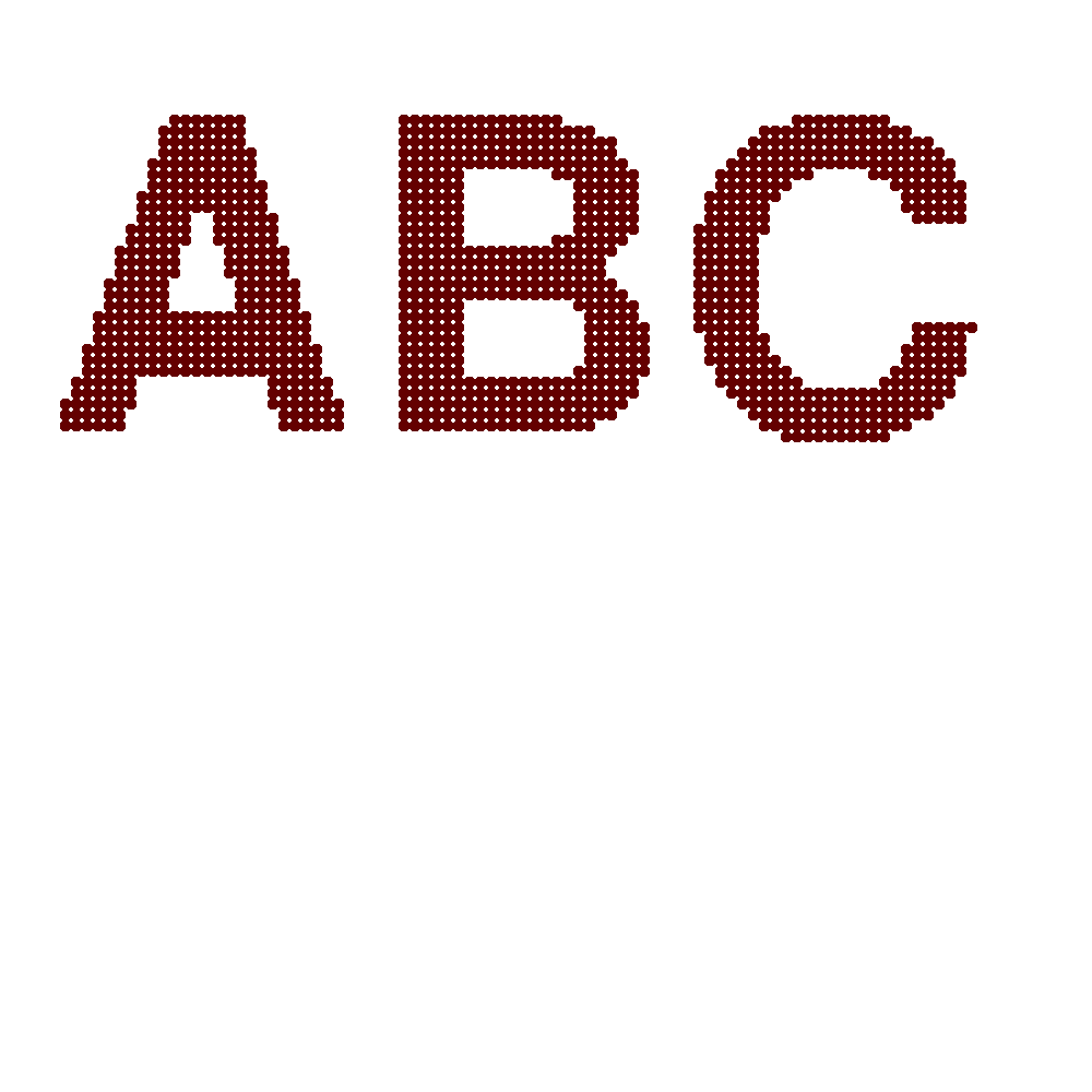 Text on Canvas