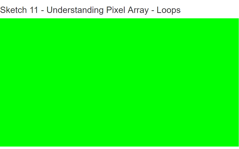 Pixel Array - Gradients