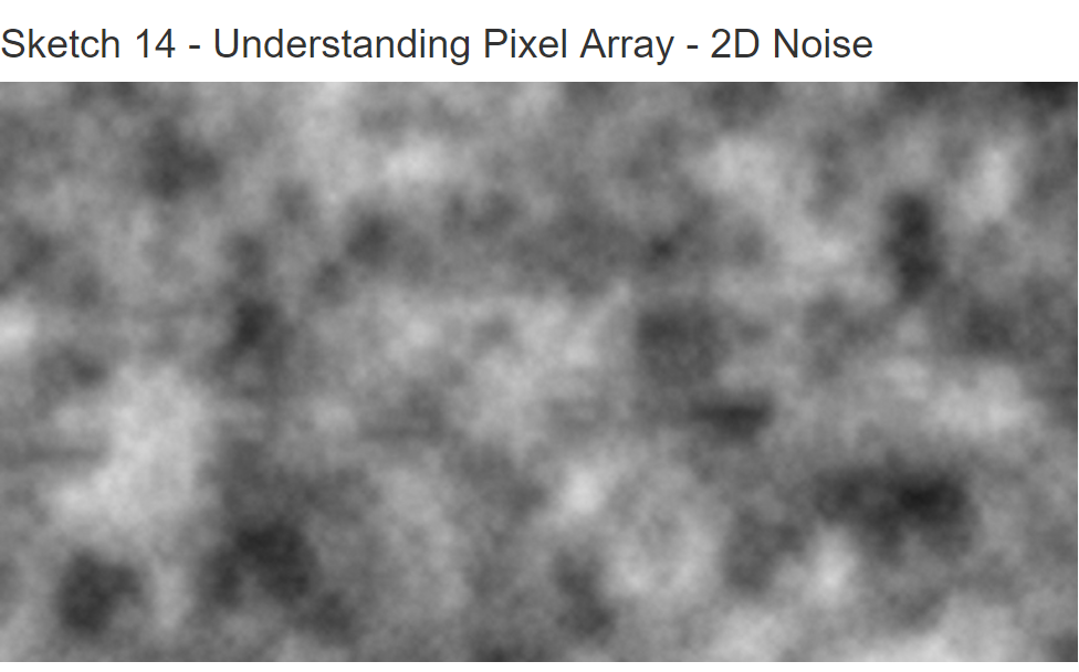 Pixel Array - 2D Noise