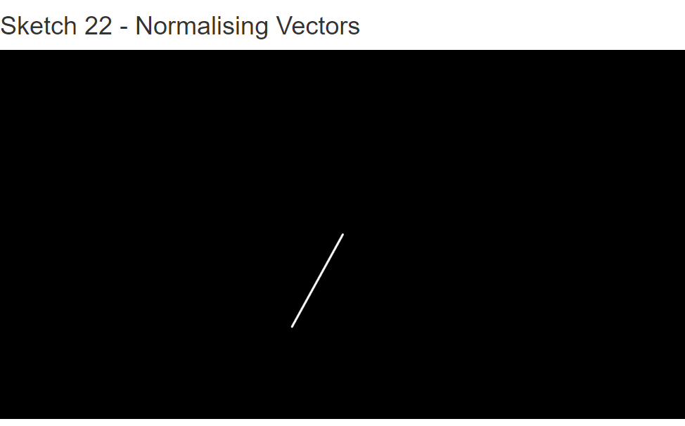Normalising Vectors